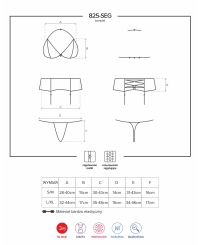 Комплект Obsessive 825-SEG-6 SET