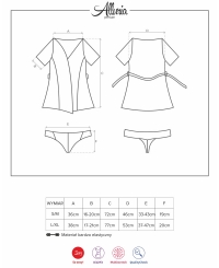 Пеньюар Obsessive ALLURIA PEIGNOIR