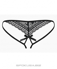 Трусики Obsessive PICANTINA crotchless tong